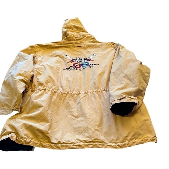 YES Sportswear Reversible Wind/Rain Jacket.Embroidered back Size Large - Picture 12 of 15